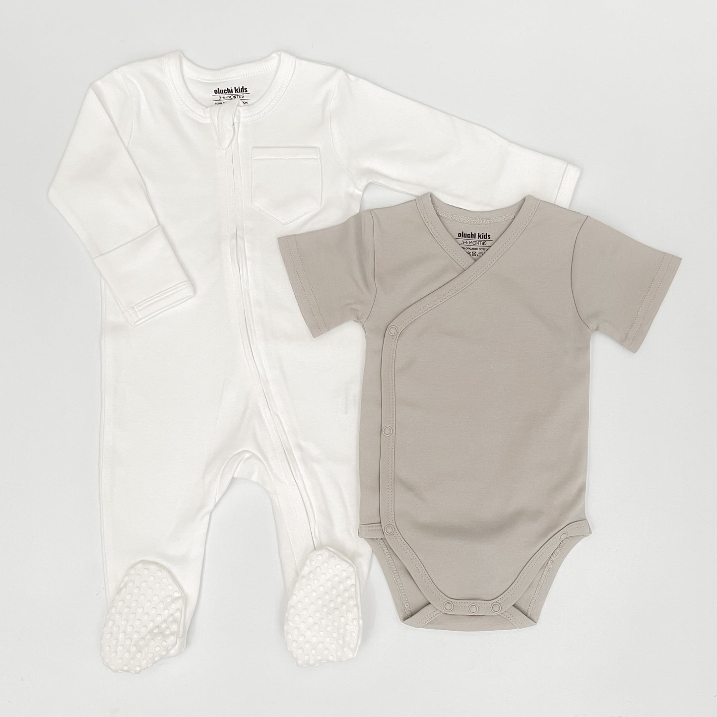 Organic Cotton Kimono Bodysuit