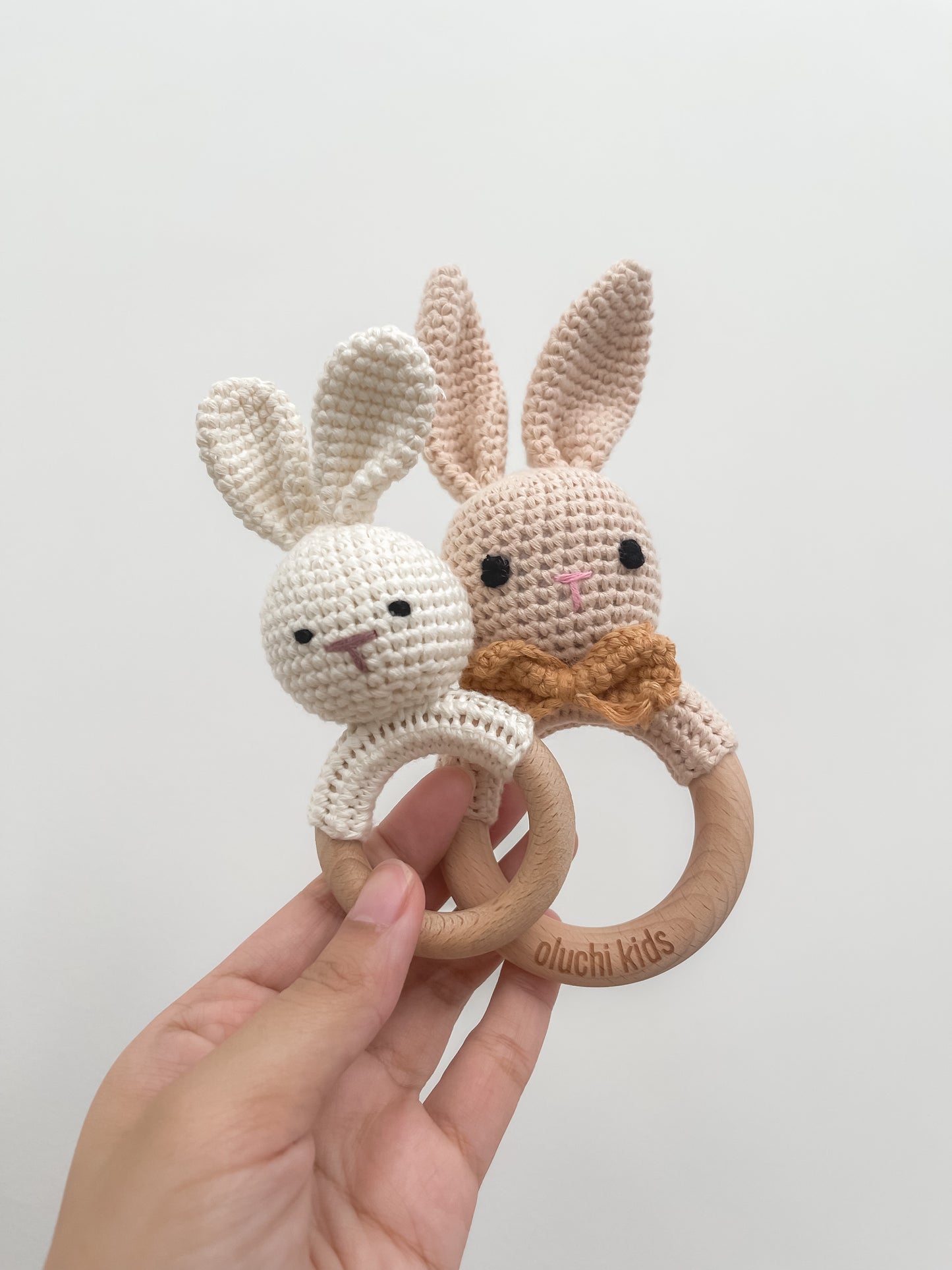 Mini Bunny Rattle