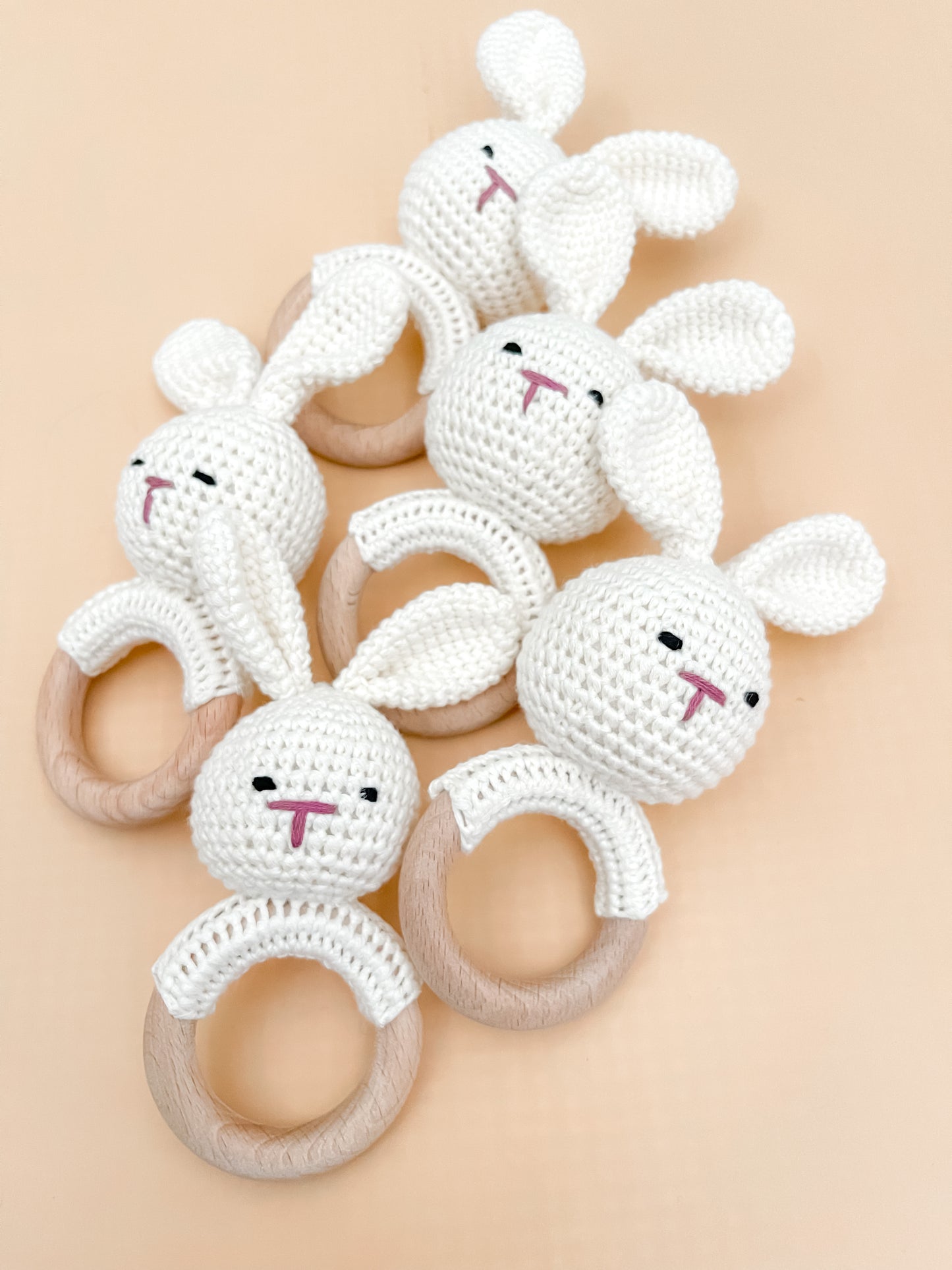 Mini Bunny Rattle