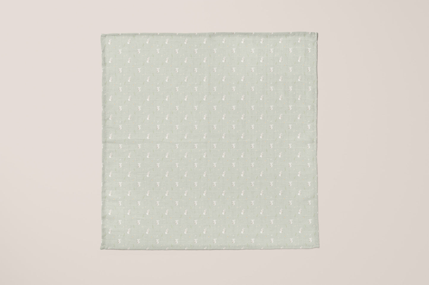 Spring Bunny Swaddle Blanket