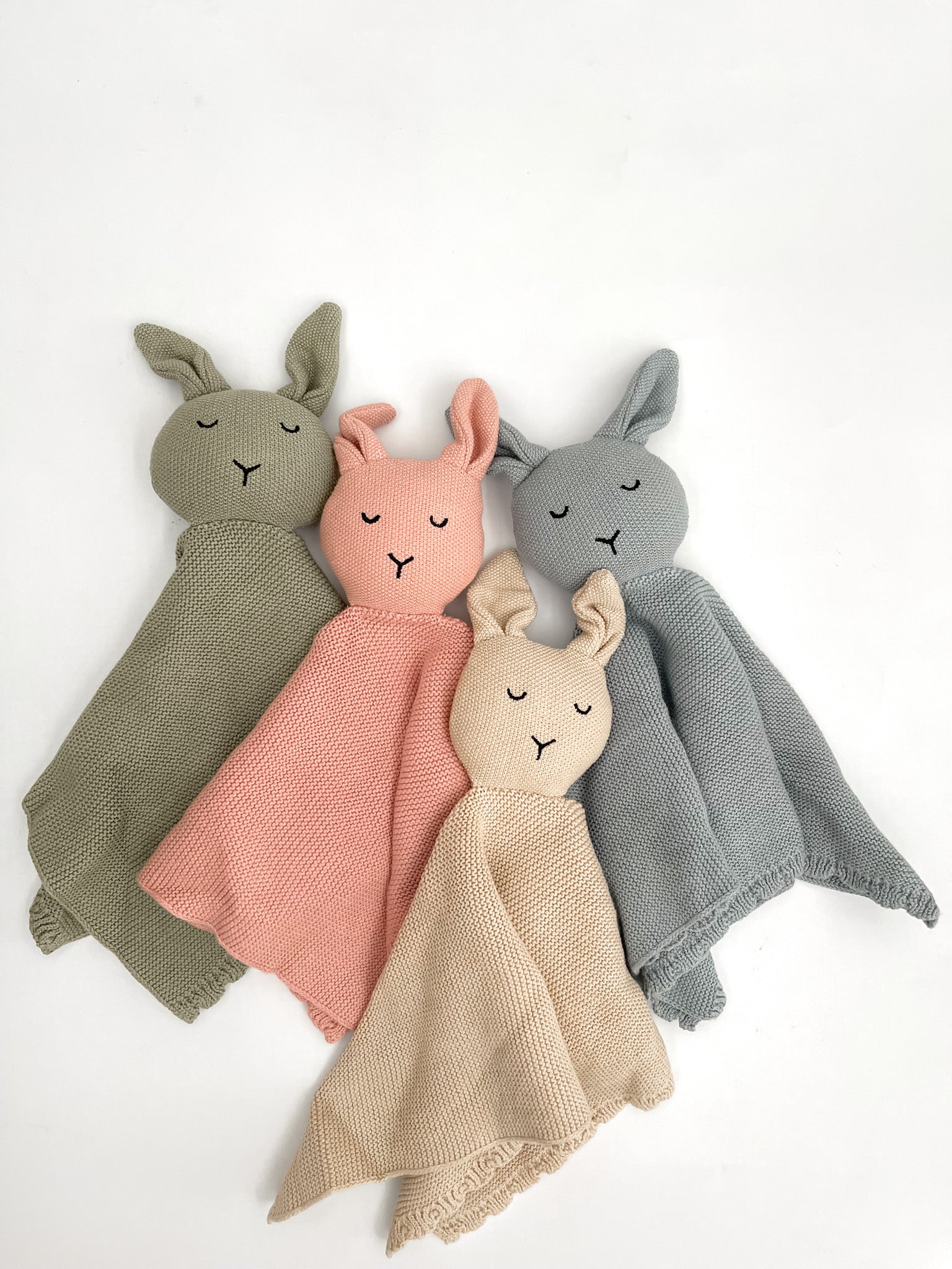 Kids Rabbit Knitting Blanket Bunny Baby Blankie Knitting Pattern