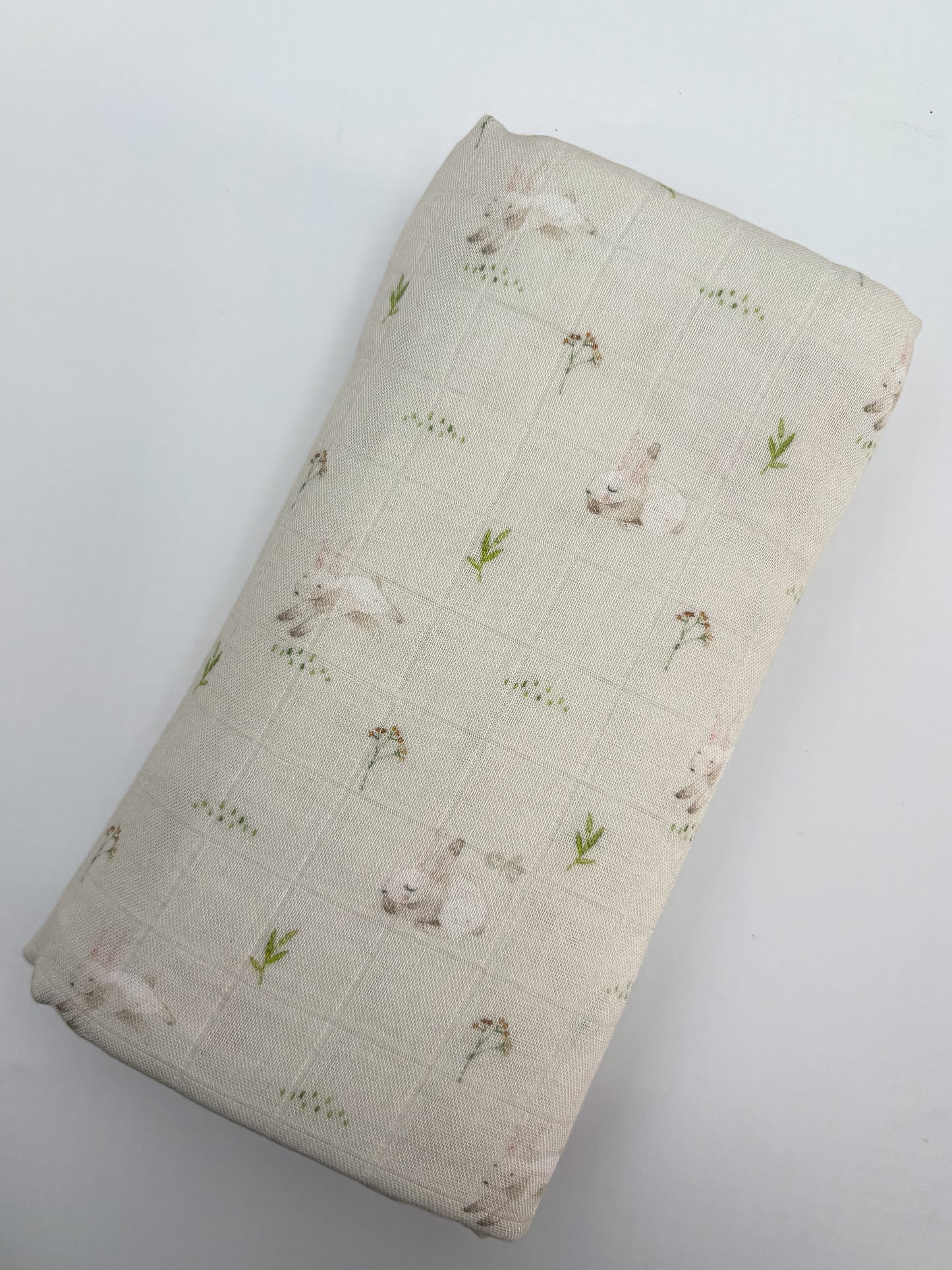 Sleepy Bunny Swaddle Blanket