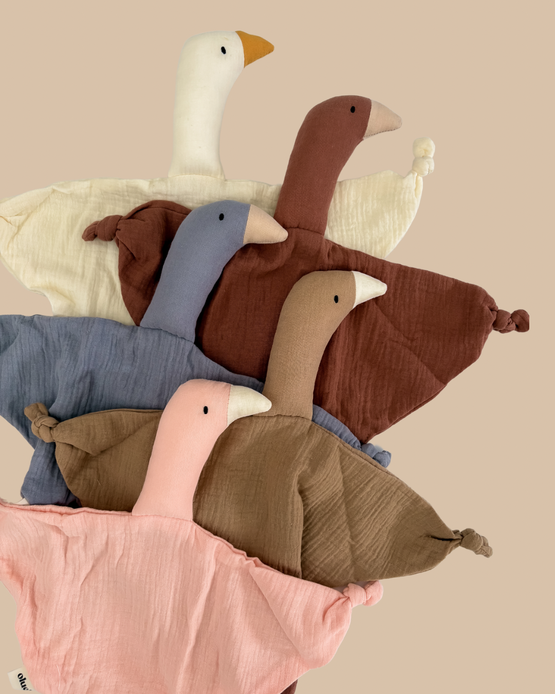Goose Cotton Lovey Blanket