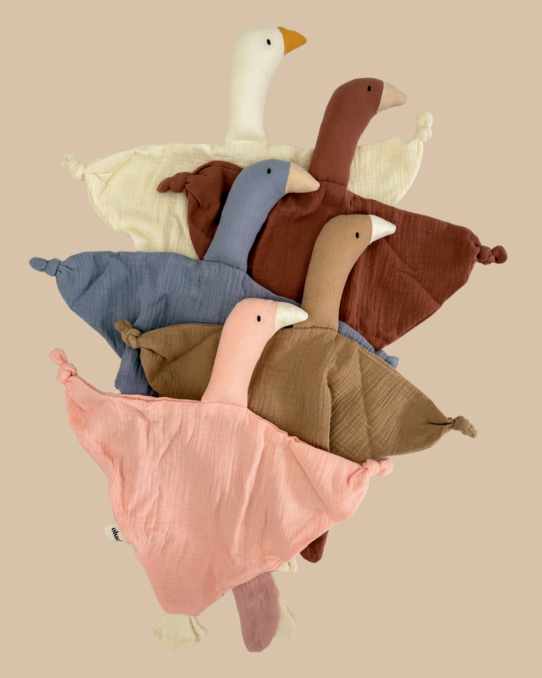 Goose Cotton Lovey Blanket