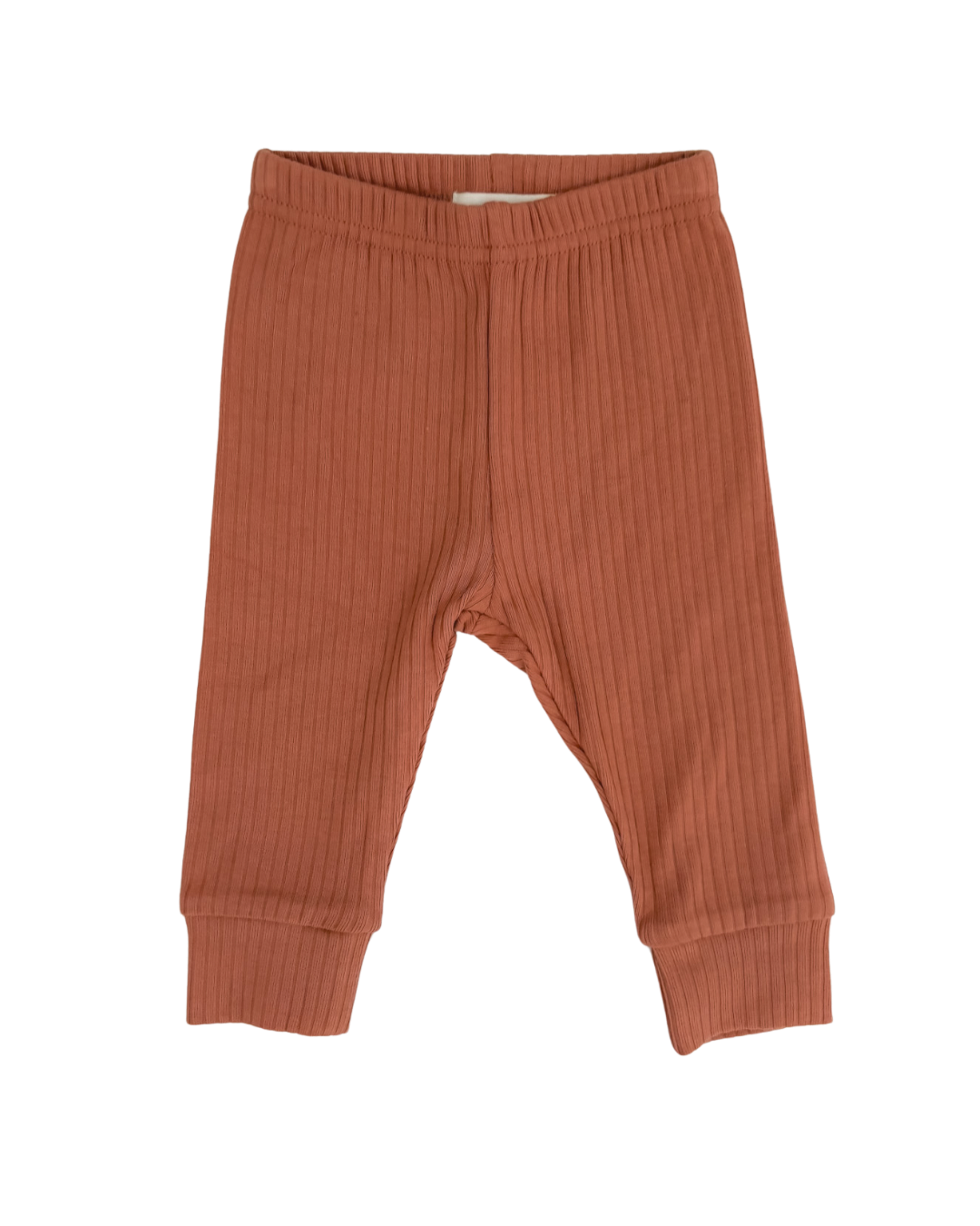 Cotton Ribbed Pants