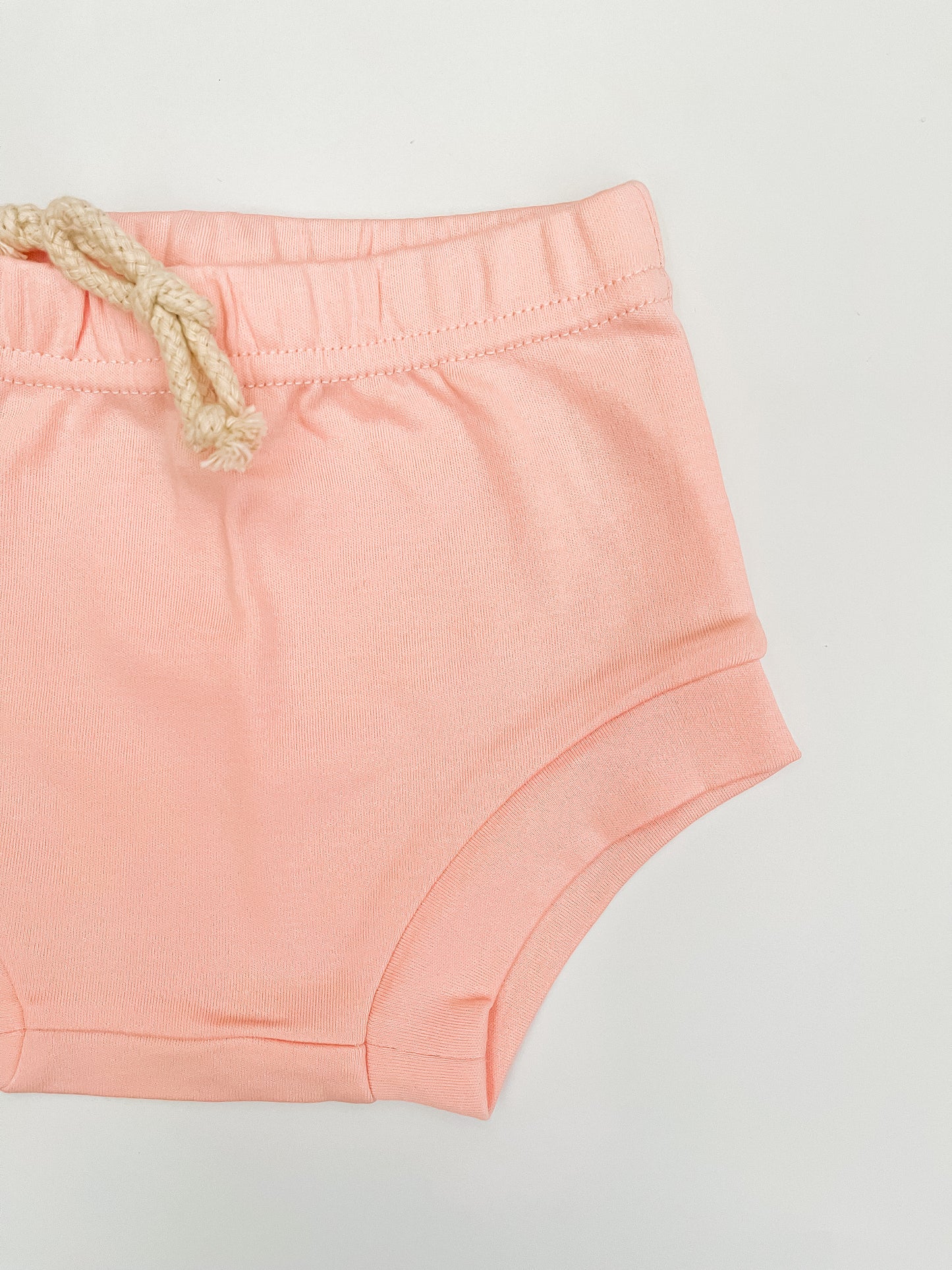 Organic Cotton Shorts in Coral