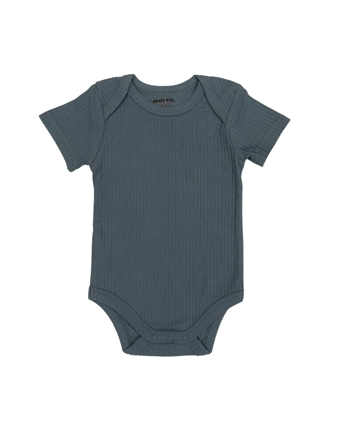 Ribbed Bodysuit in Cobalt