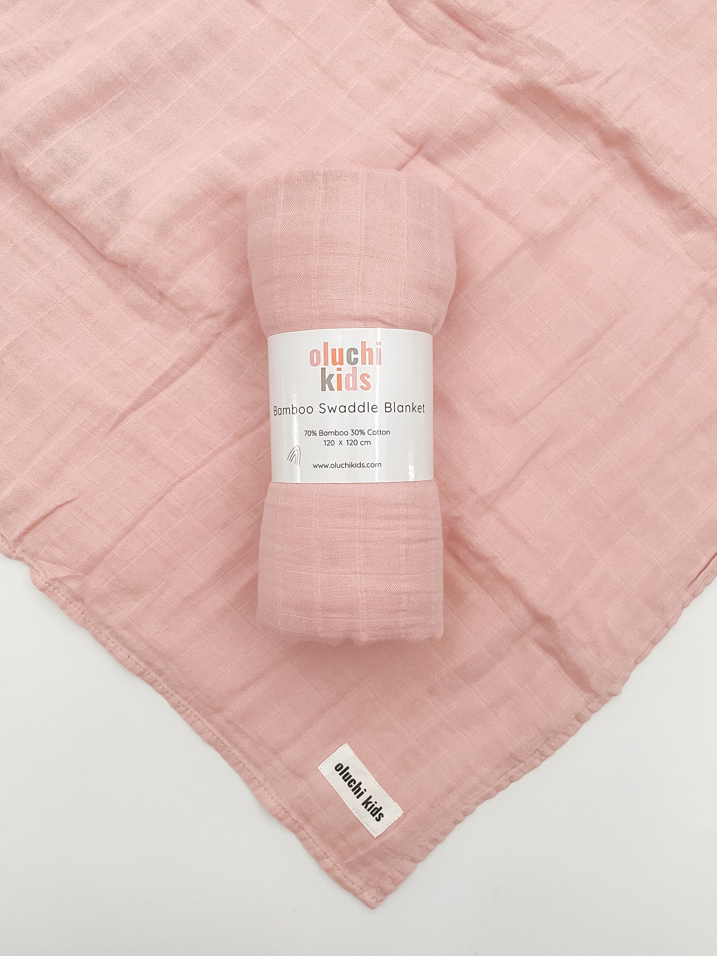 Bubblegum Swaddle Blanket