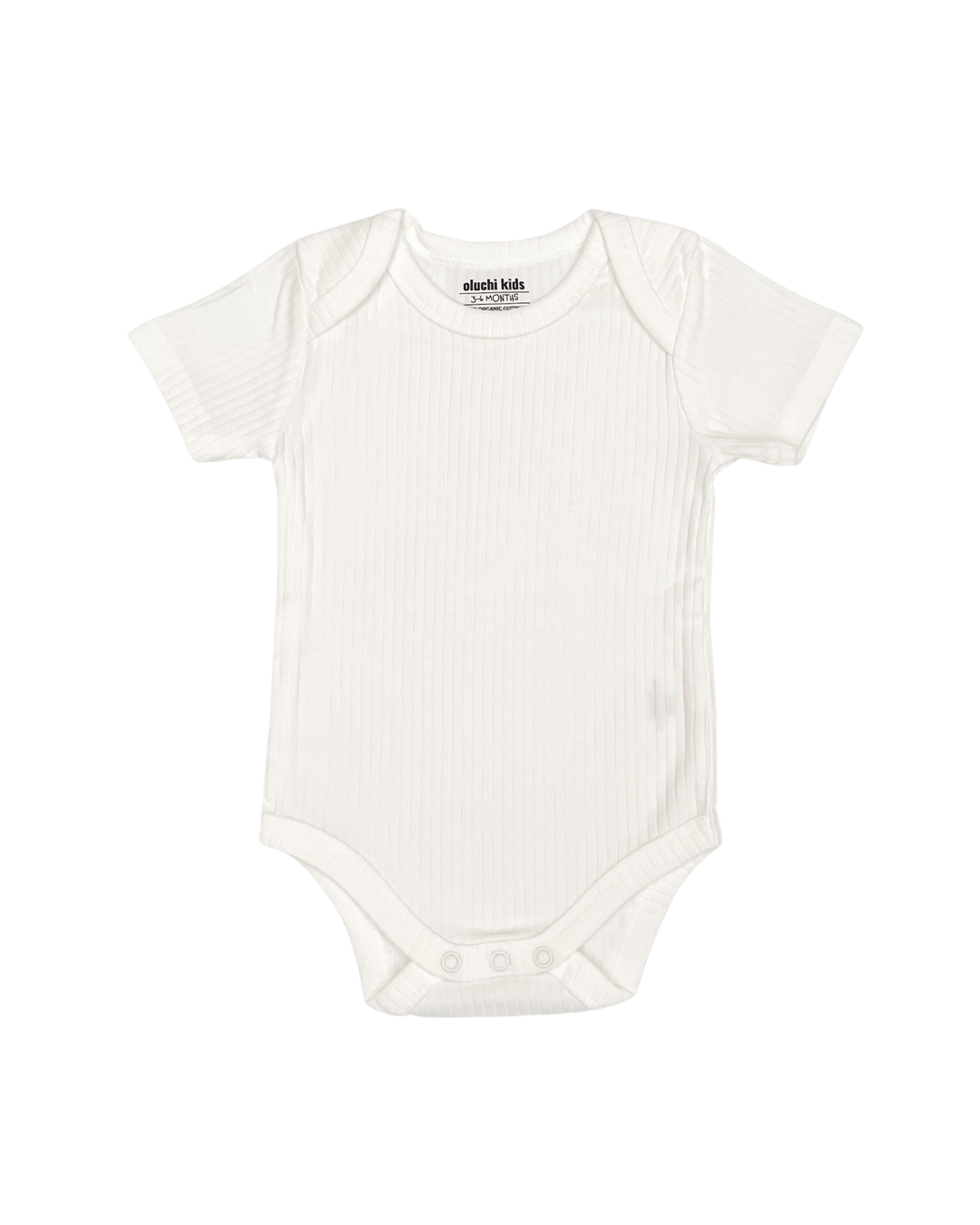 Ribbed Bodysuit in Snow