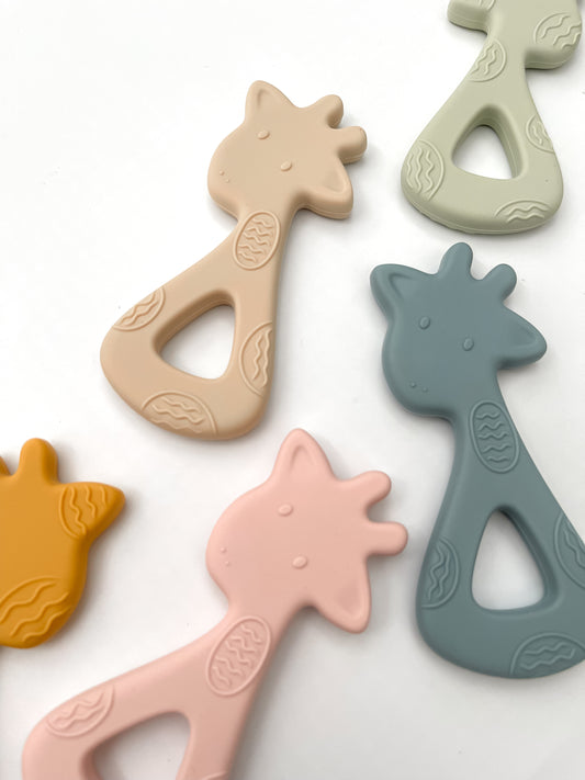 Giraffe Silicone Teether