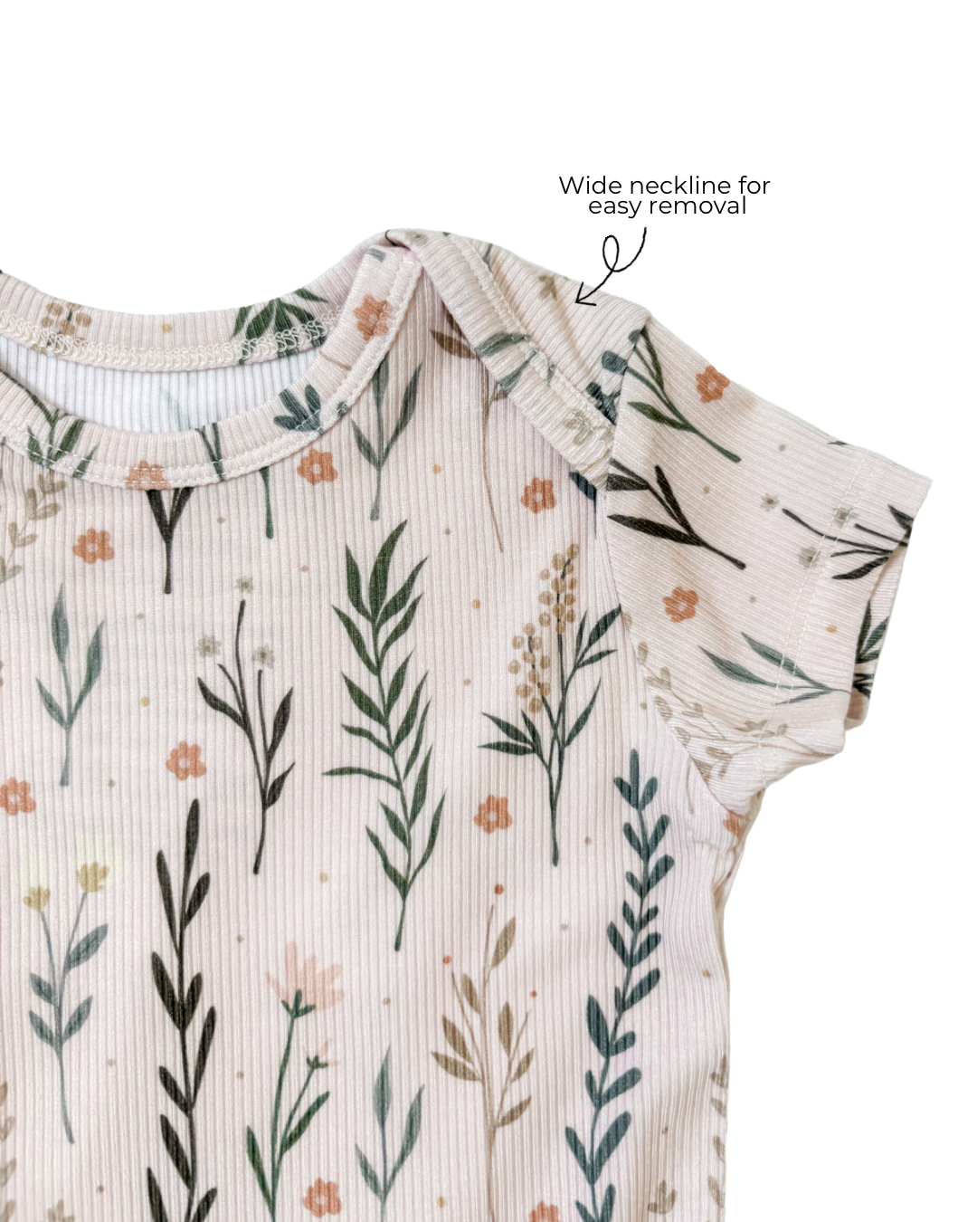 Ribbed Bamboo Bodysuit