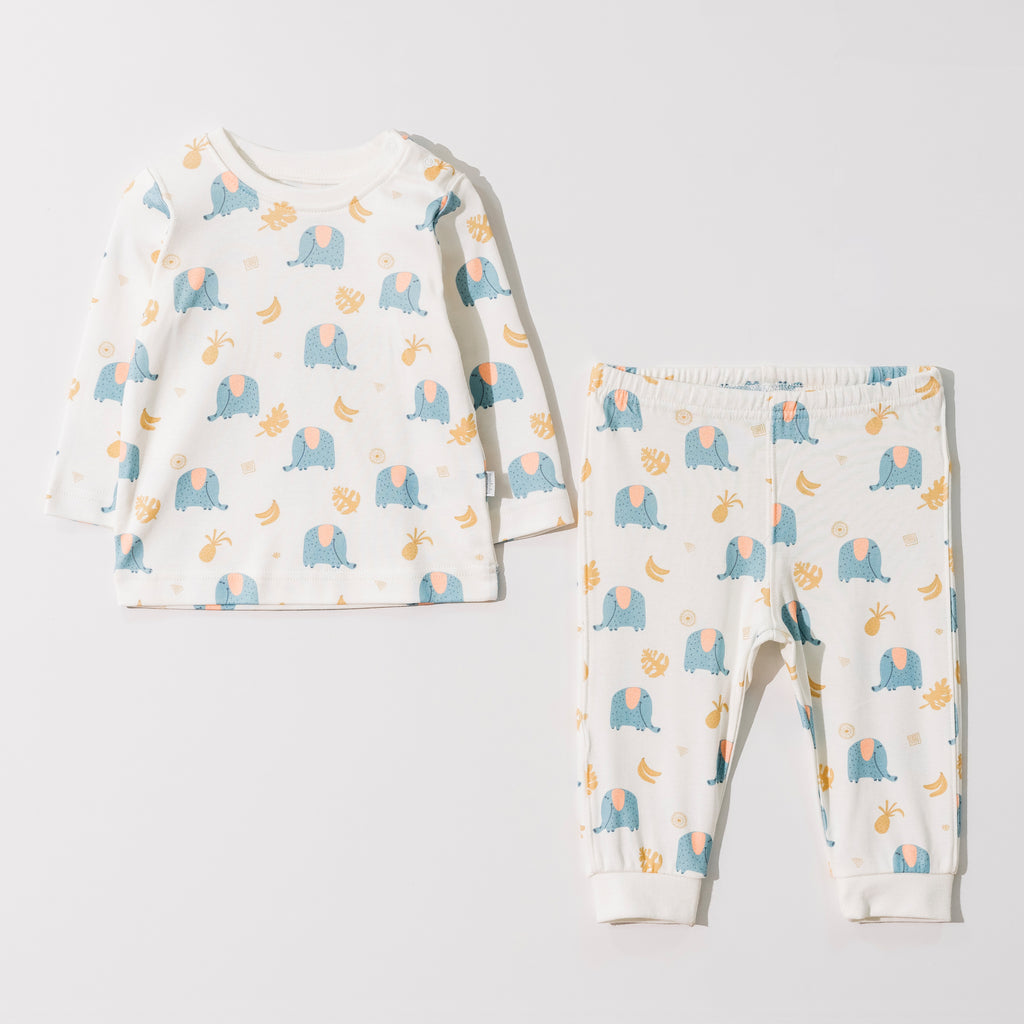Printed Organic Cotton Pajamas