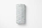 Blue Waves Organic Bamboo Swaddle Blanket