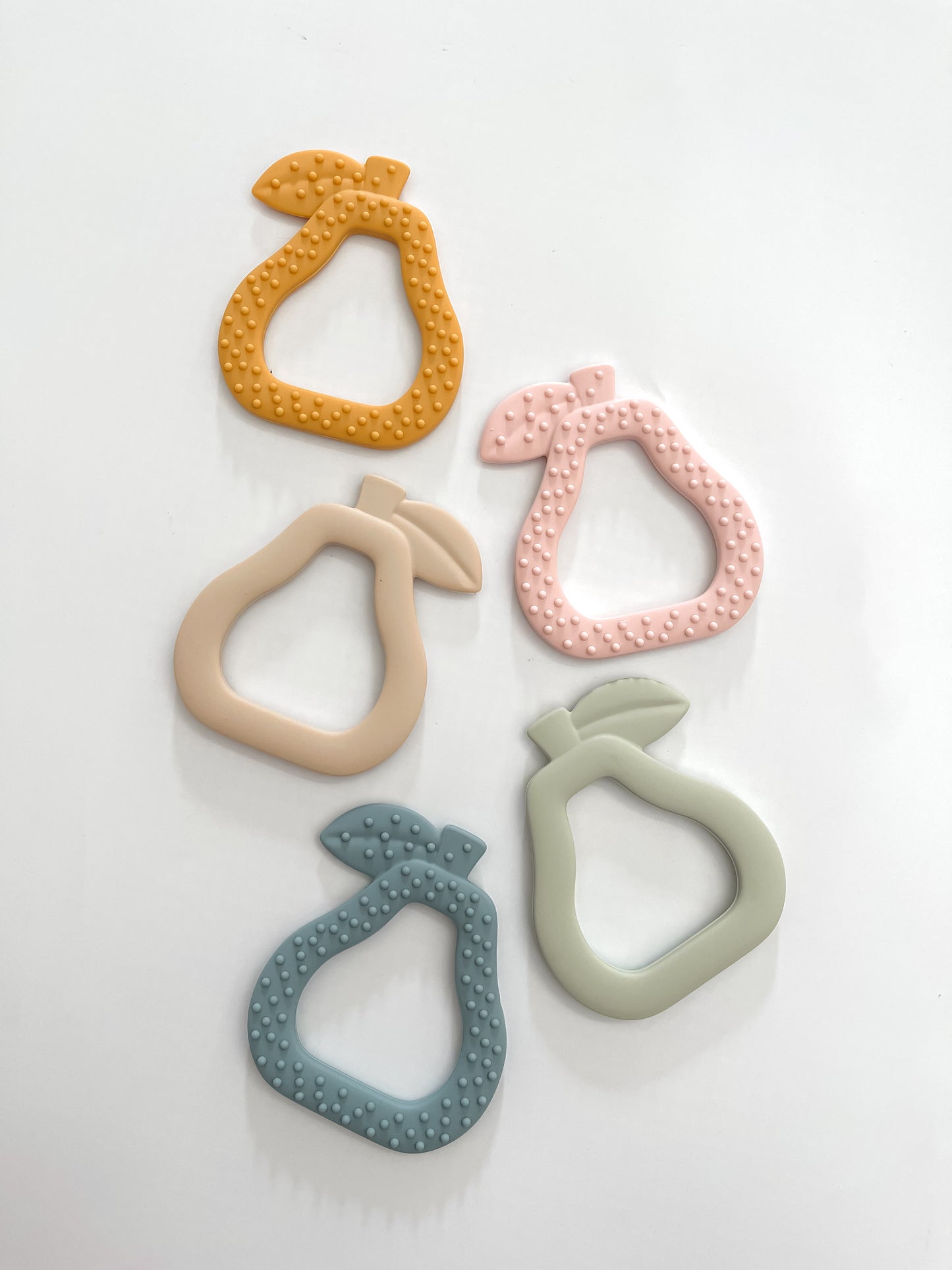 Pear Silicone Teether