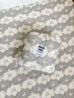 Blue Bows Fitted Sheet