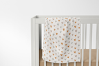 Hearts Organic Bamboo Swaddle Blanket