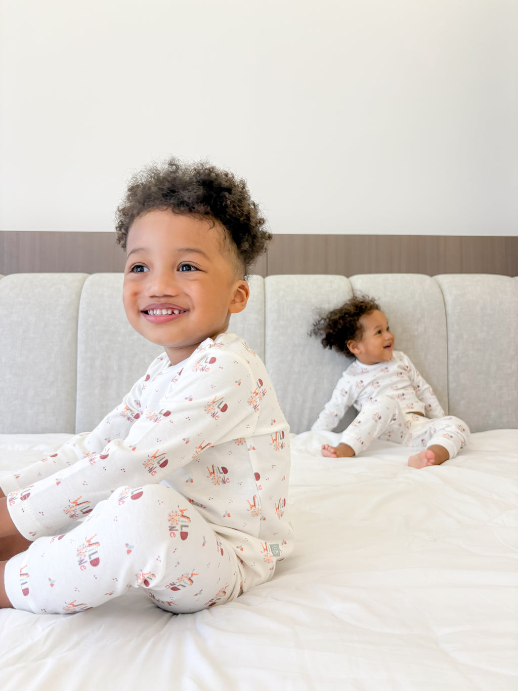 Wild One - Printed Organic Cotton Pajamas