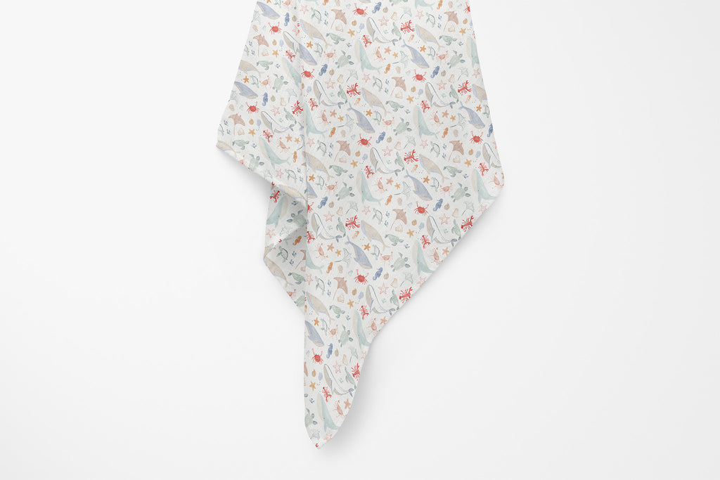 Sea Friends - Bamboo Swaddle