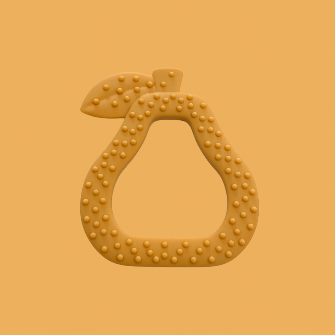 Pear Silicone Teether