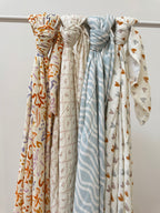 2-pack Organic Bamboo Swaddle Blankets