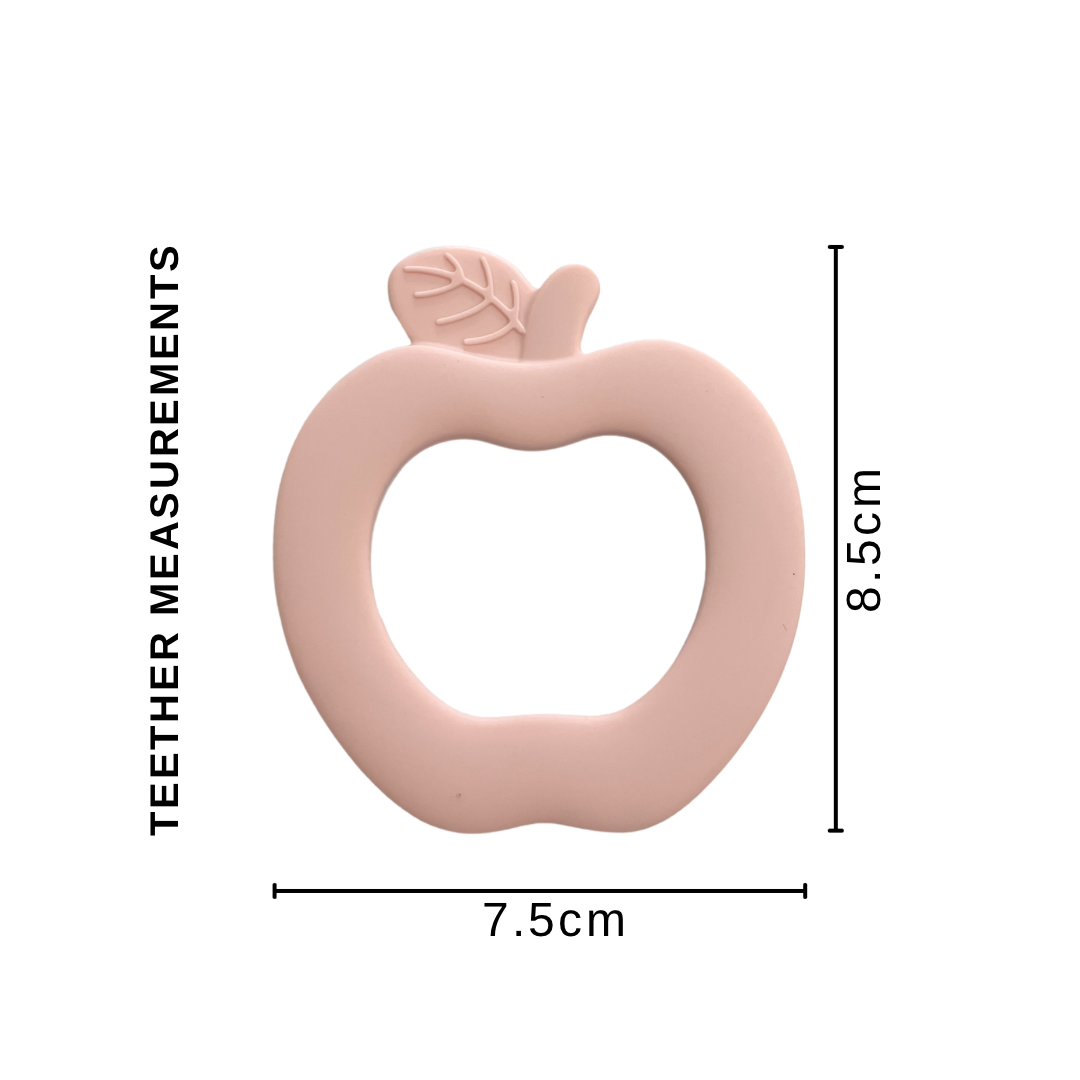 Apple Silicone Teether