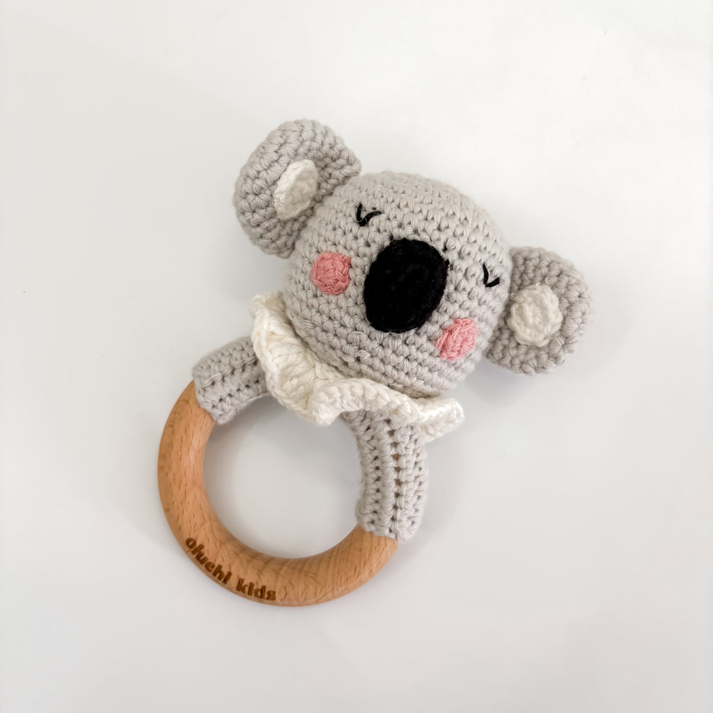 Crochet Animal Rattle