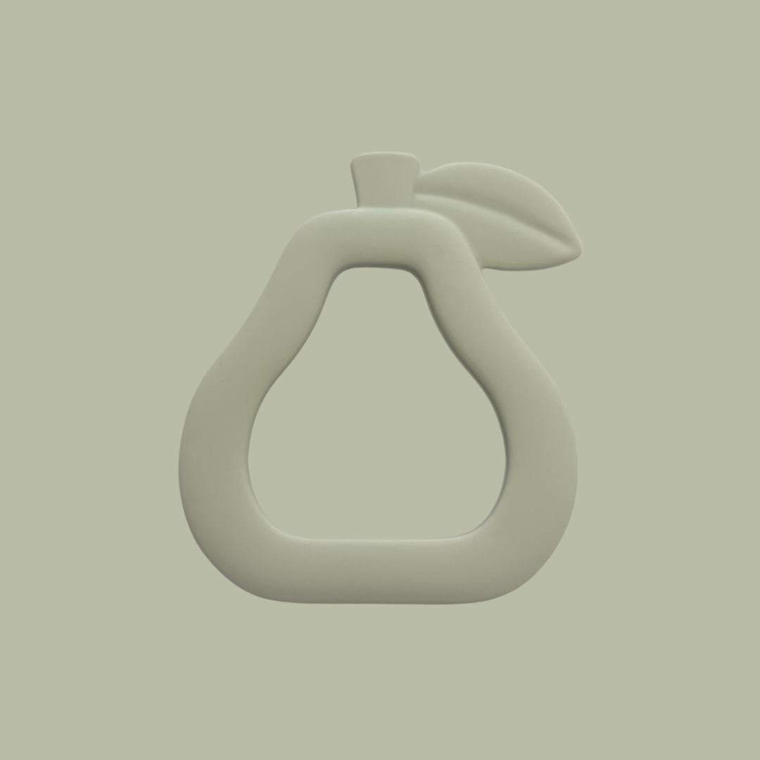 Pear Silicone Teether