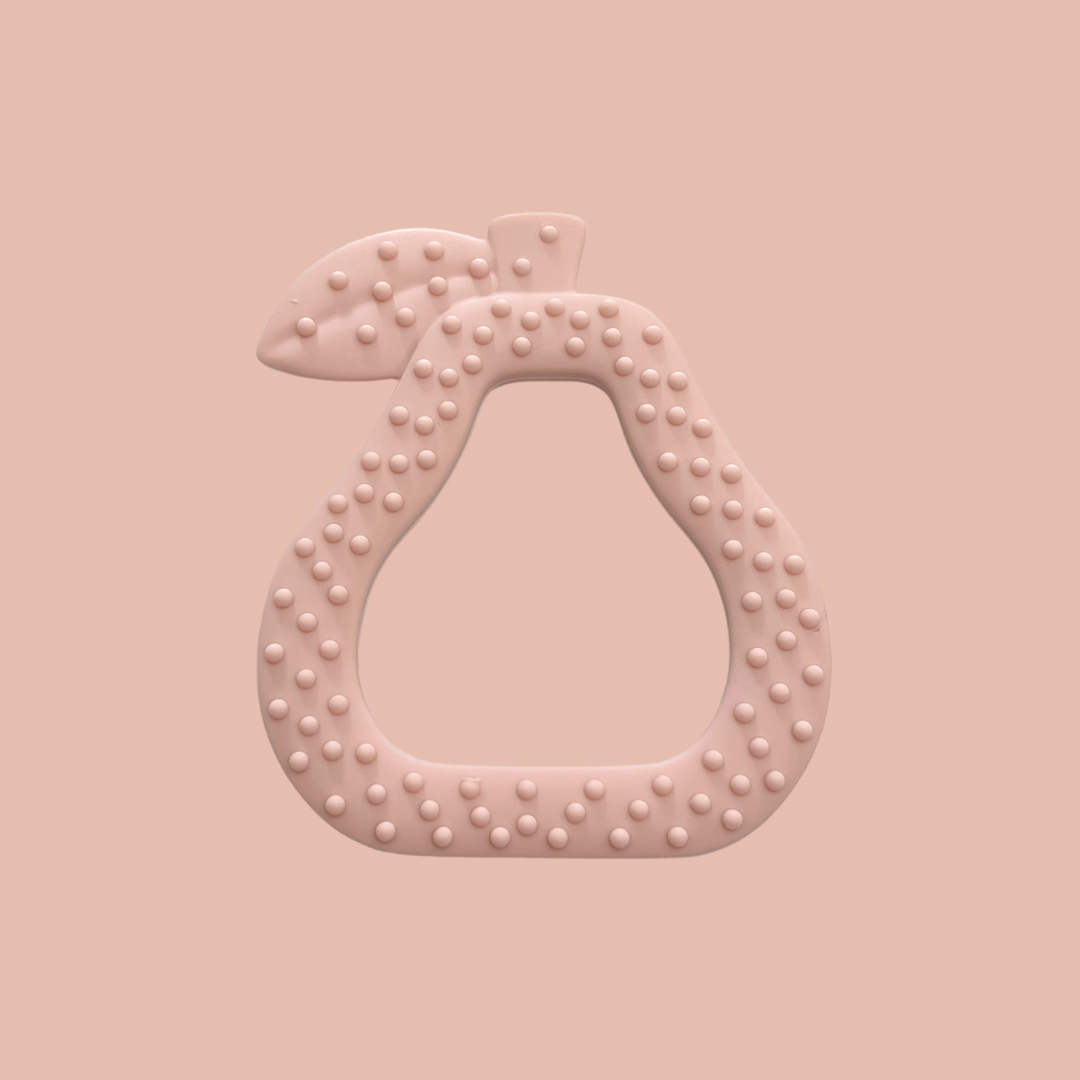 Pear Silicone Teether