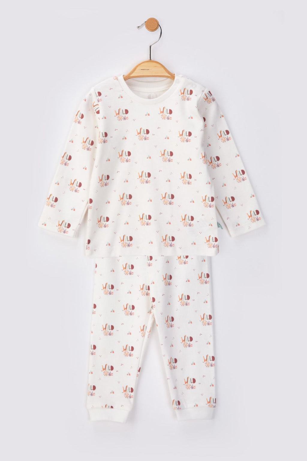 Wild One - Printed Organic Cotton Pajamas