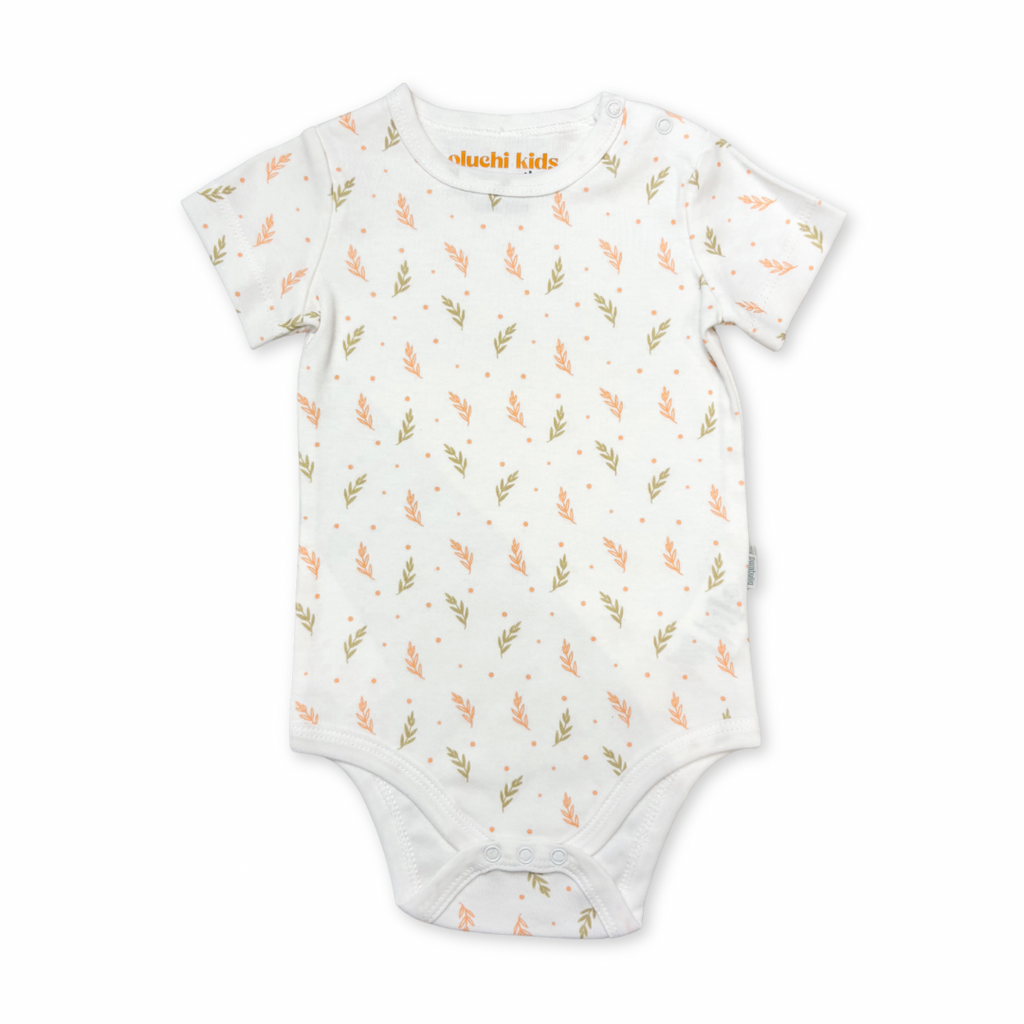 Printed Organic Cotton Bodysuit