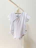 Butter-Soft Ribbed Bamboo Kimono Bodysuit