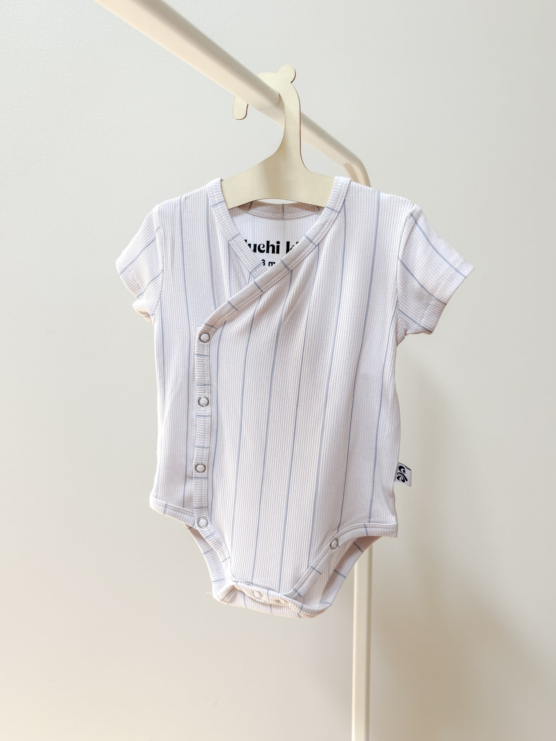 Ribbed Bamboo Kimono Bodysuit