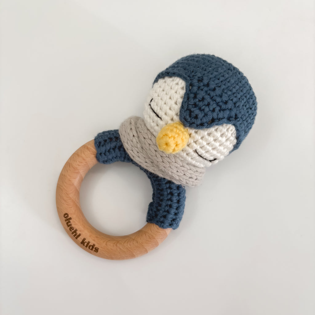 Crochet Animal Rattle