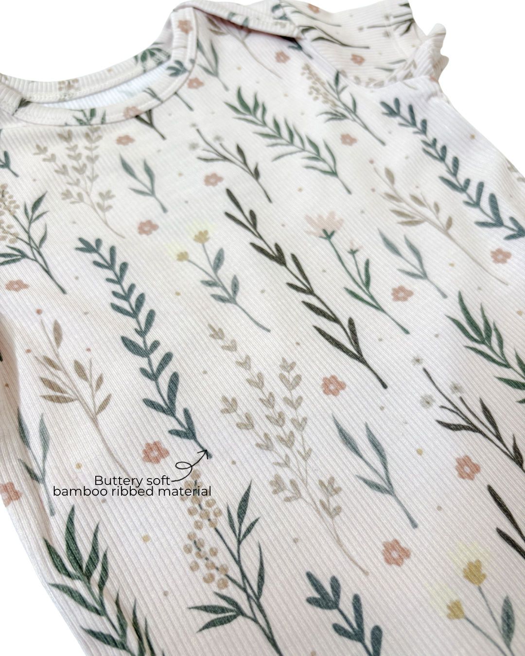 Ribbed Bamboo Bodysuit