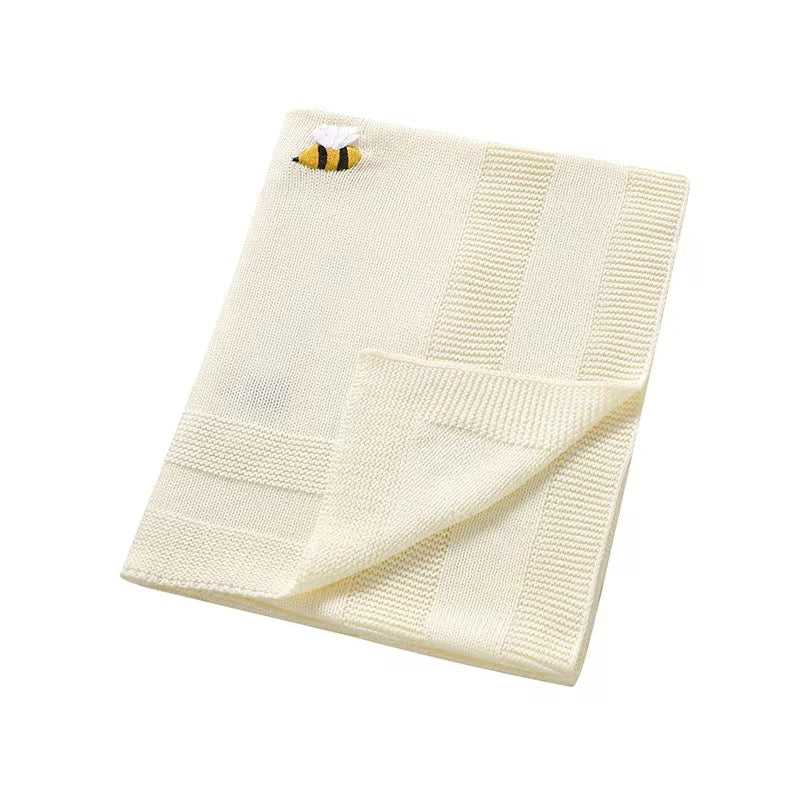 Bumble Bee Knit - Baby Blanket