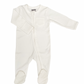 Organic Cotton Jumpsuit in Pearl