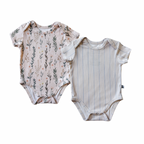 2-Pack Bamboo Ribbed Bodysuit