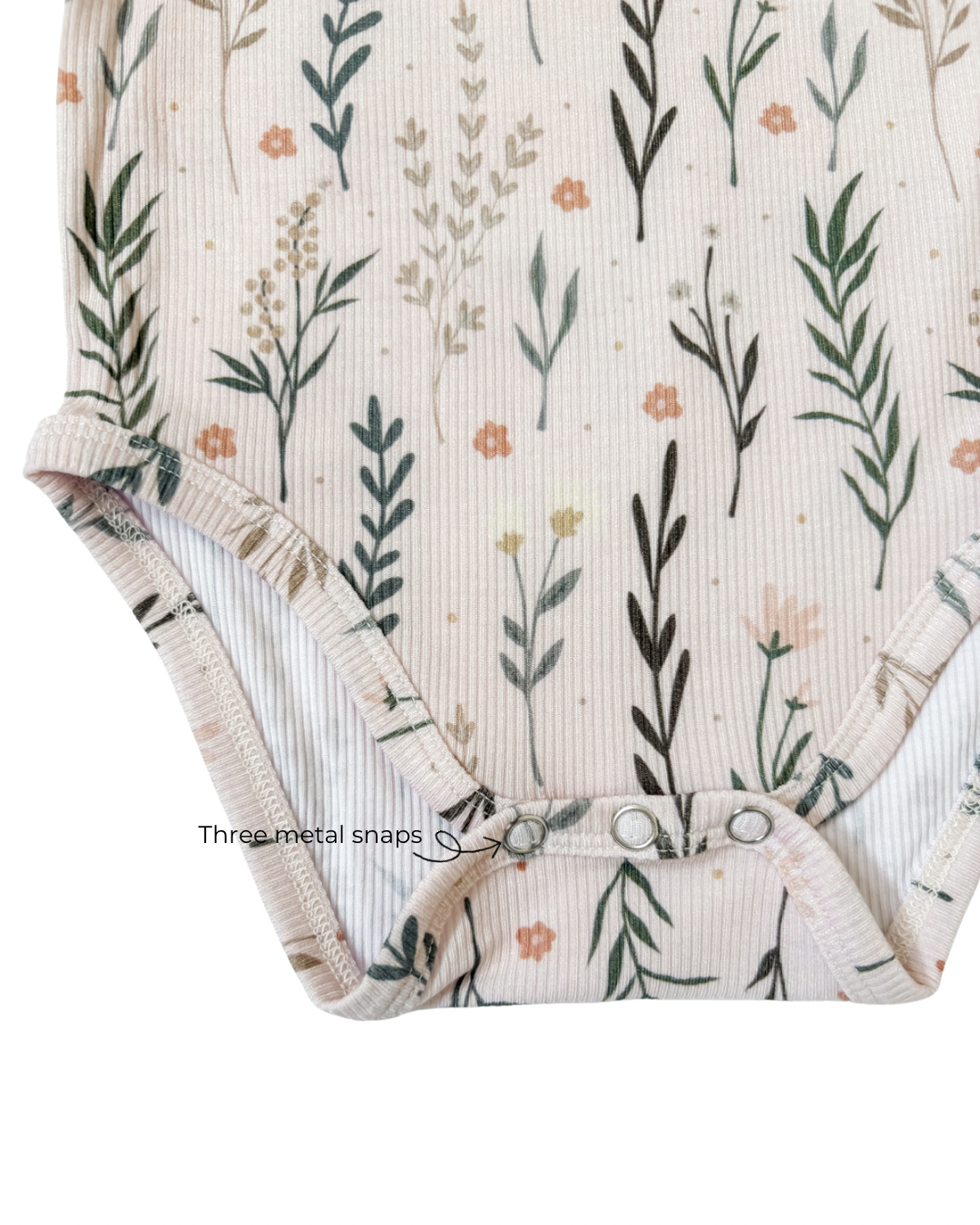 Ribbed Bamboo Bodysuit