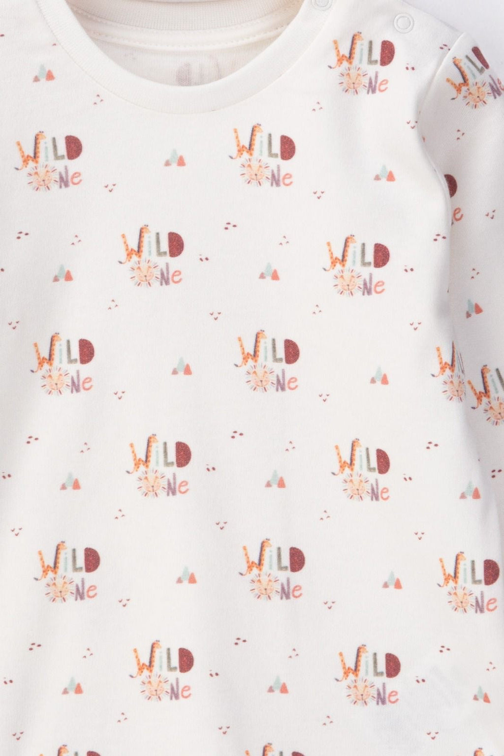 Wild One - Printed Organic Cotton Pajamas