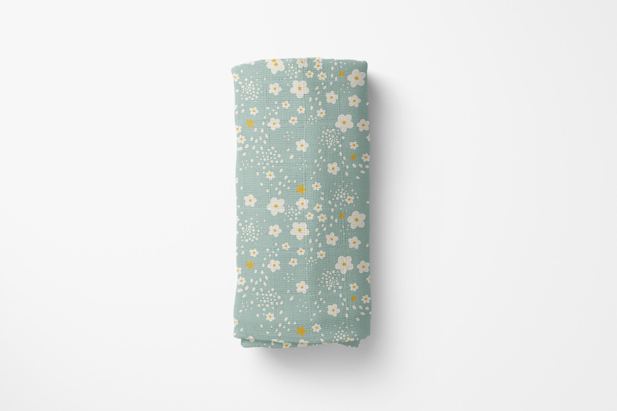 Daisy Dreams Organic Bamboo Swaddle Blanket
