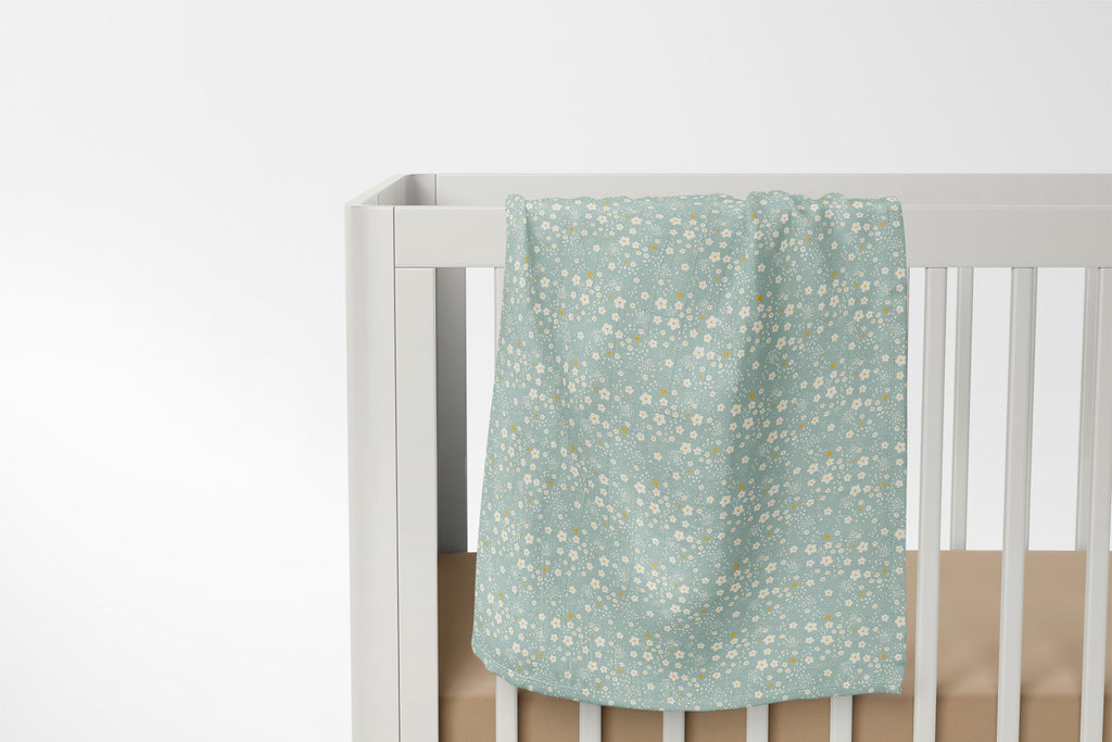 Daisy Dreams Organic Bamboo Swaddle Blanket