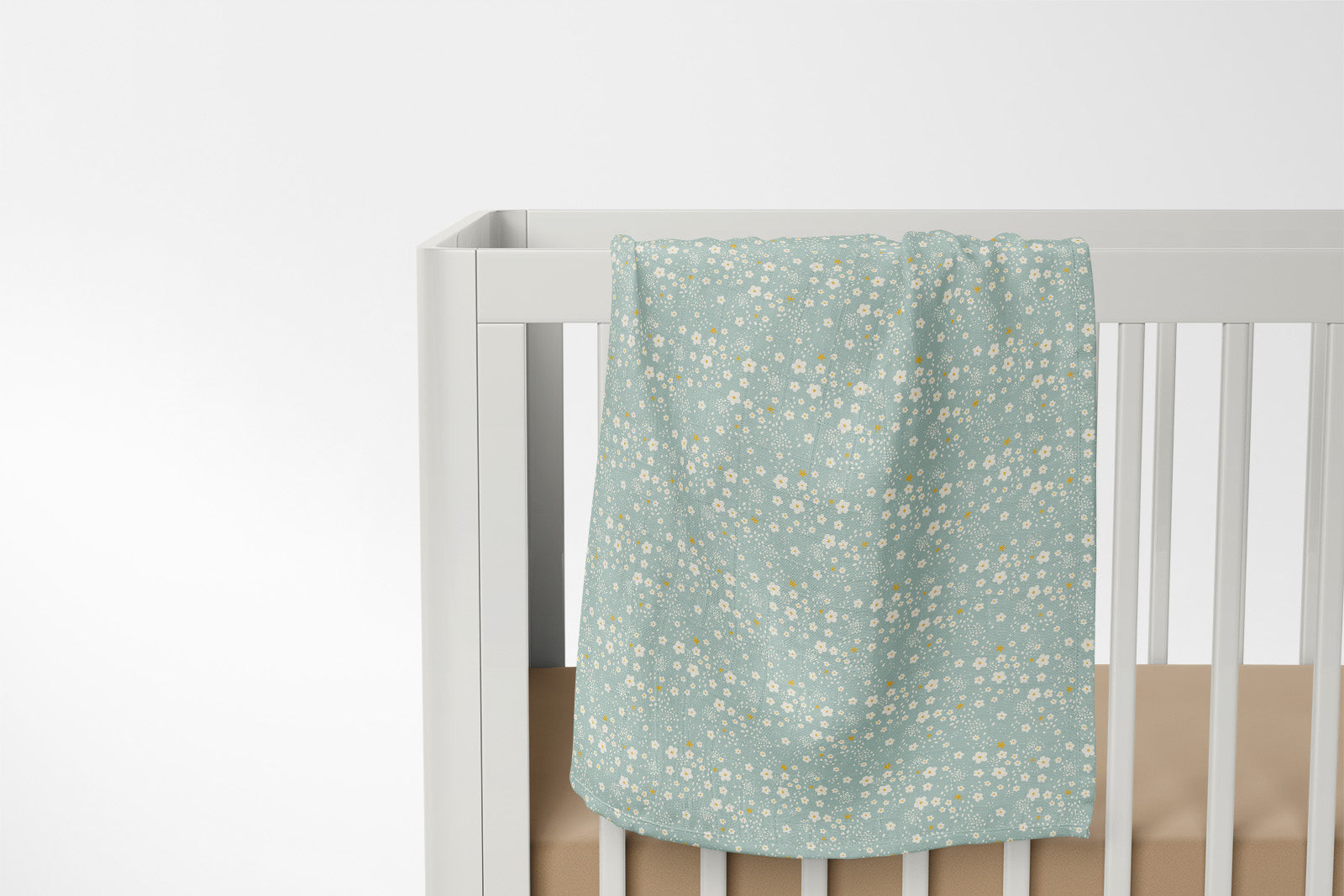 Daisy Dreams Organic Bamboo Swaddle Blanket
