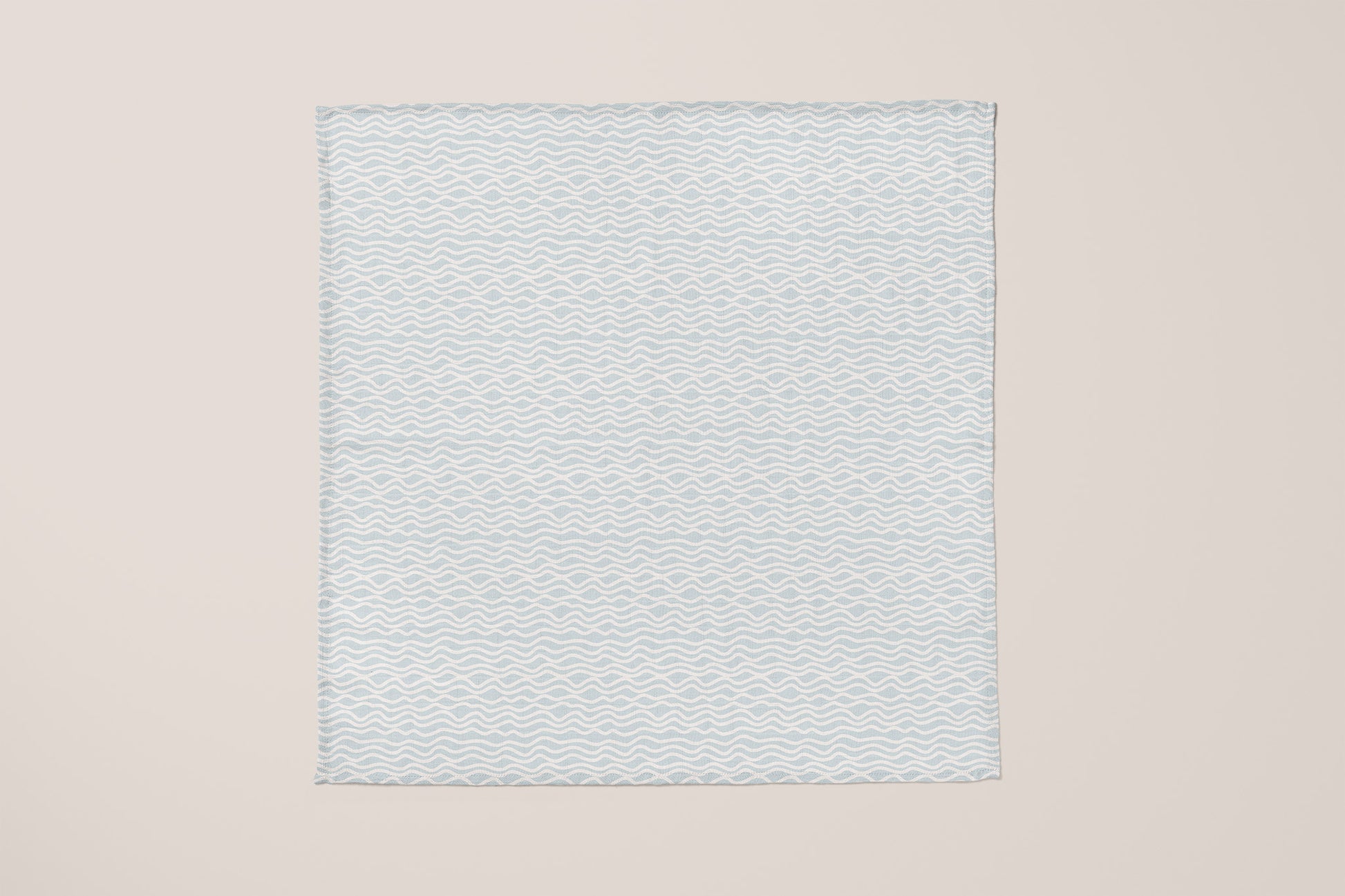 Blue Waves Swaddle Blanket