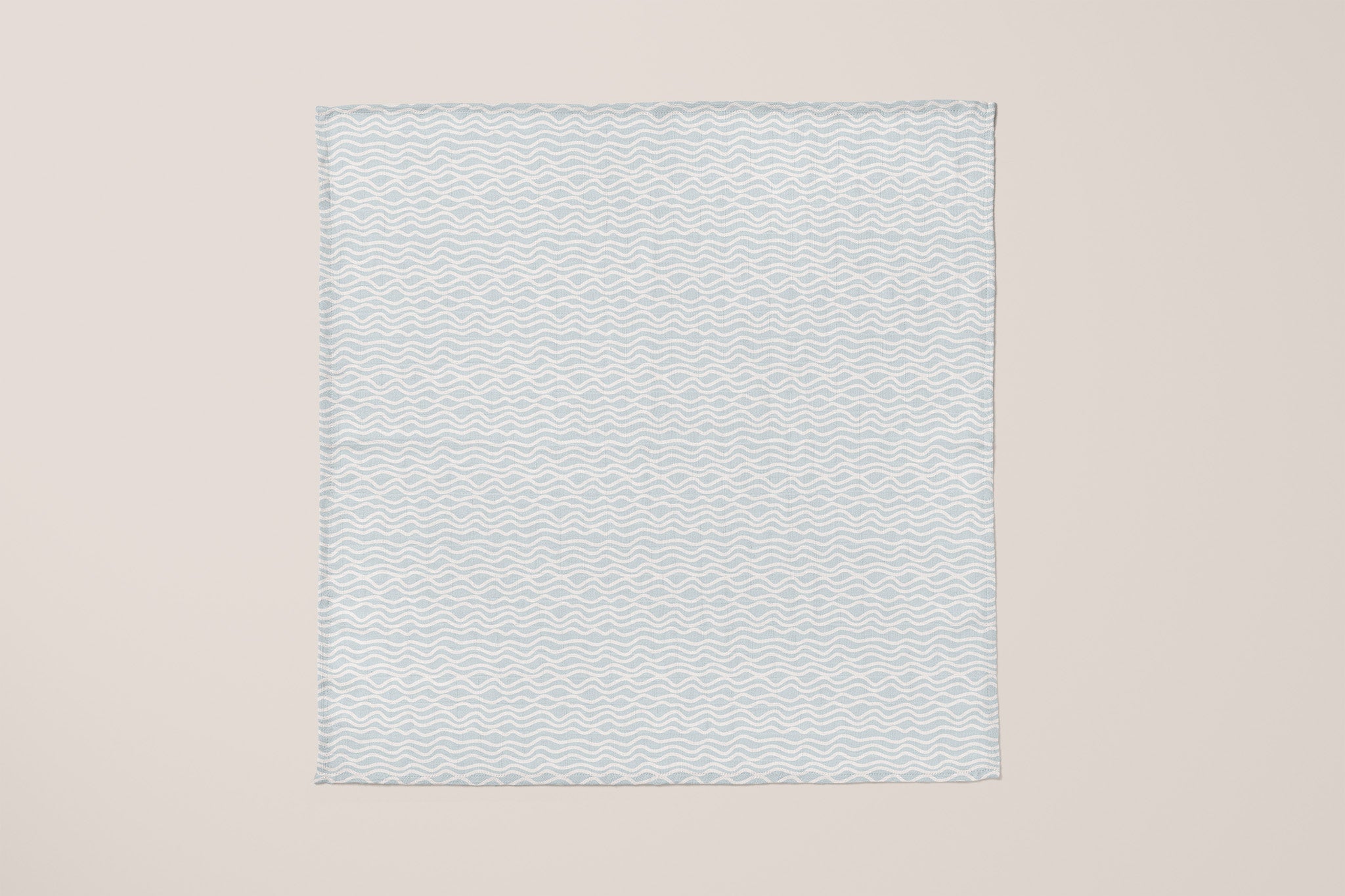 Blue Waves Swaddle Blanket