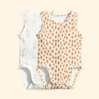 Spots Bamboo Sleeveless Bodysuit