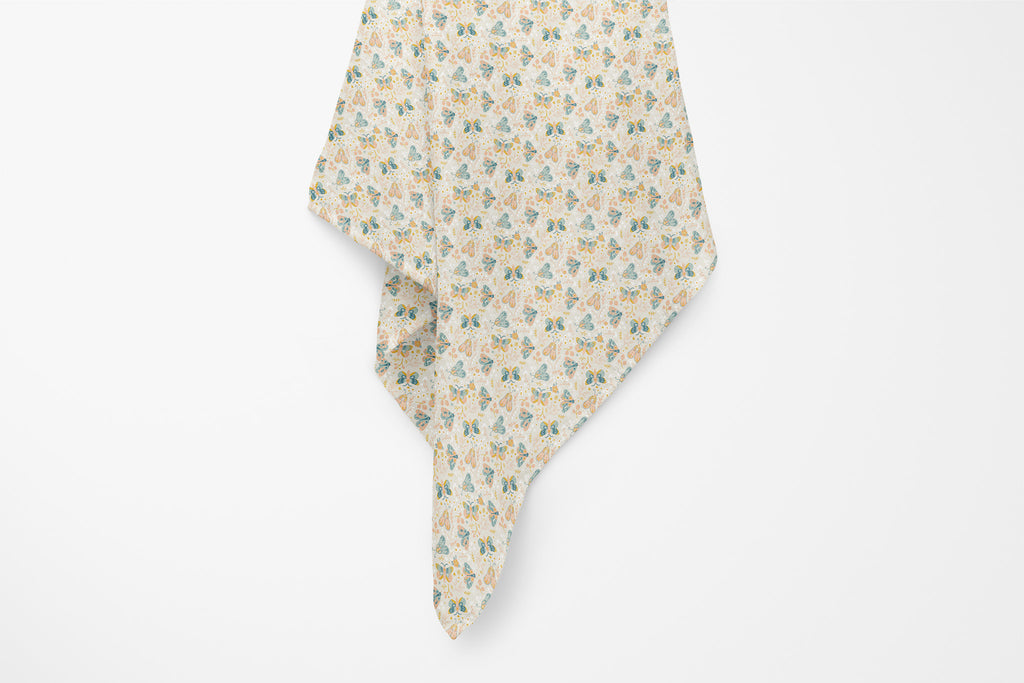 Butterfly Organic Bamboo Swaddle Blanket