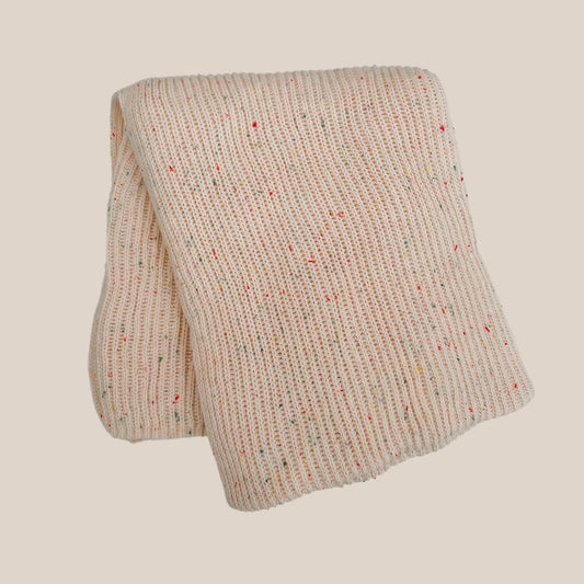 Speckled Knitted Blanket