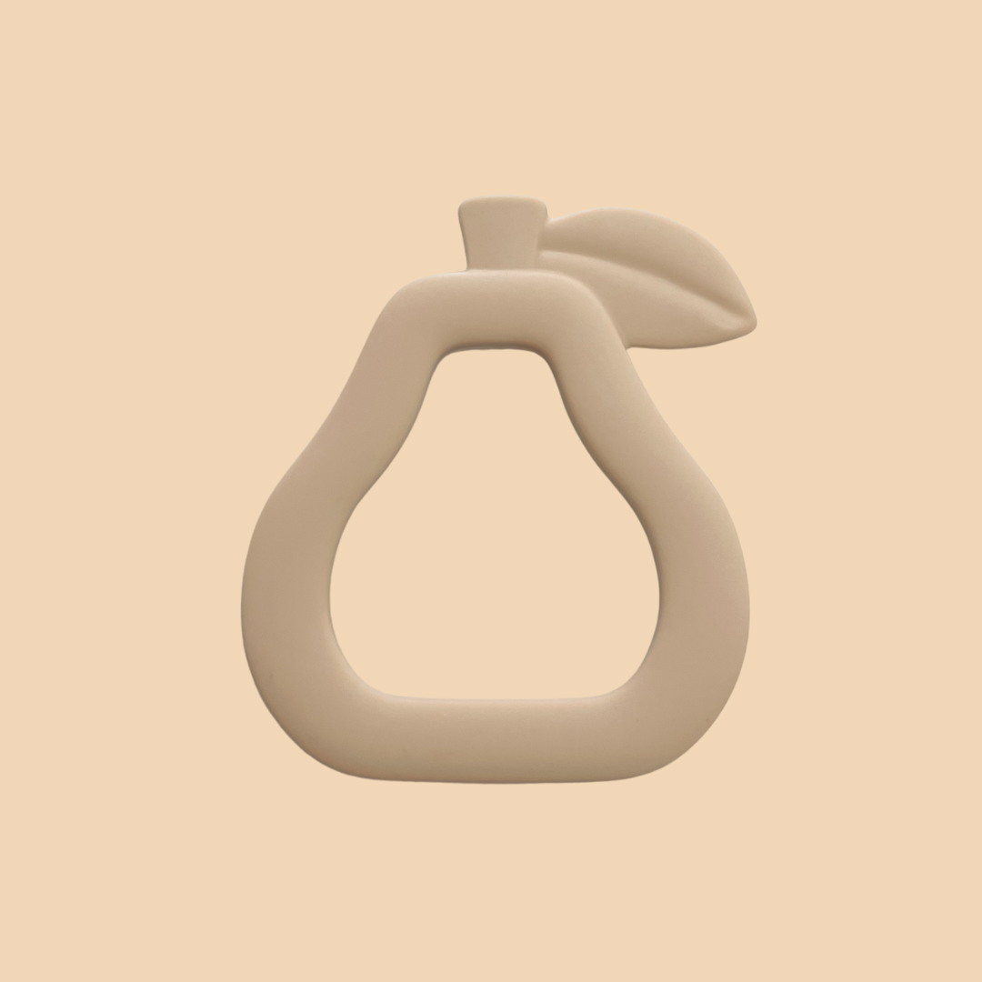 Pear Silicone Teether