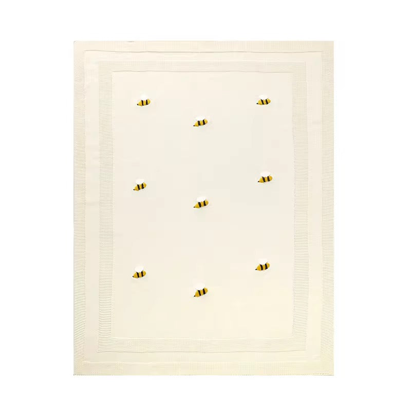 Bumble Bee Knit - Baby Blanket