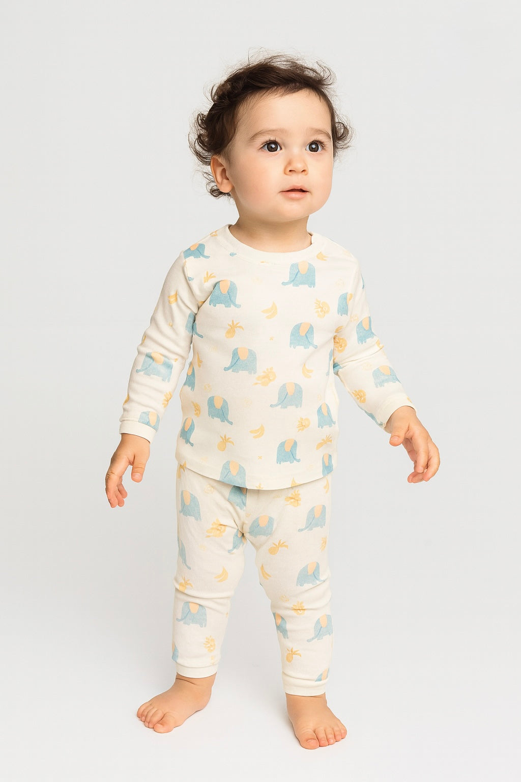 Printed Organic Cotton Pajamas
